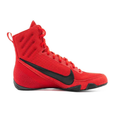 Chaussures de boxe Nike Machomai 2 Rouge/Noir | Bottines d'entraînement légères