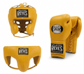 Set de boxeo Cleto Reyes amarillo brillante