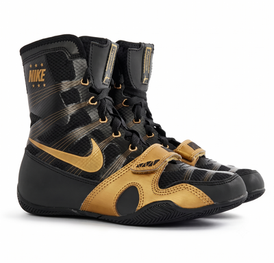 Chaussures et bottes de boxe Nike HyperKO 1 - Noir/Or | US/UK/EU