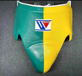 Winning Japan Groinguard CPS-500 - Custom Green & Yellow Two-Tone Design - PunchPro Boxing