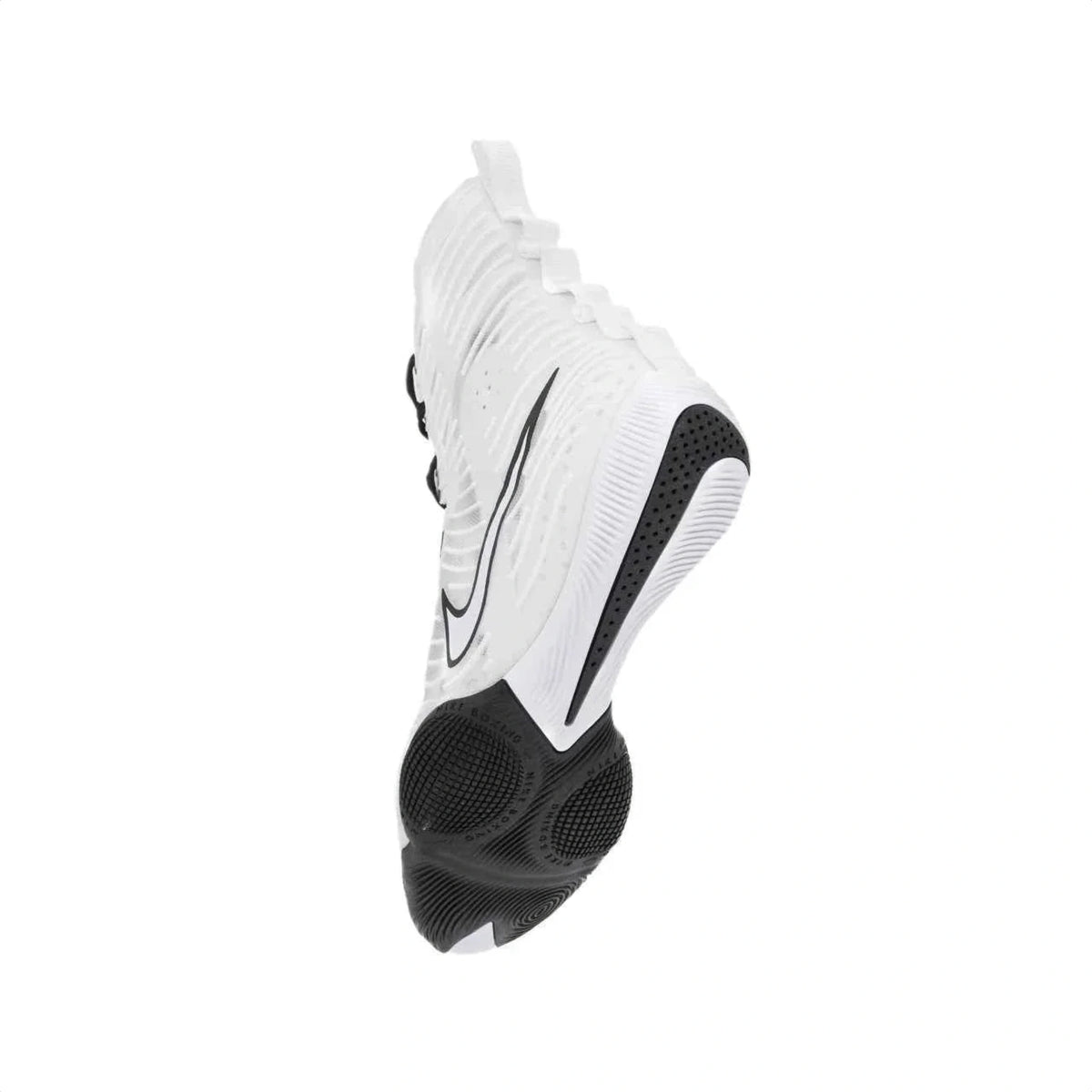 Nike Hyperko 2 boxing boots white and black pair side by side