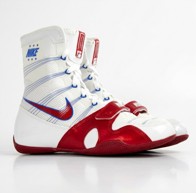 Nike HyperKO 1 Boxing Shoes – White/Red