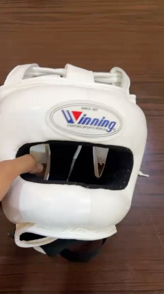 Winning FG-2900 Classic Purple boxing headgear product photo