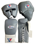 Winning Gray & White Boxing Set