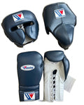 Winning Blue & White Boxing Set