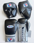 Winning Black & Silver Boxing Set
