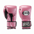 Guantes de boxeo Cleto Reyes rosa metálico