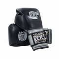 Guantes de boxeo Cleto Reyes negro y plata metalizado