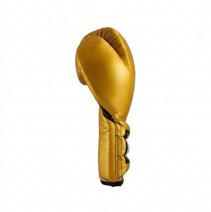 Cleto Reyes gold metallic leather boxing glove product photo