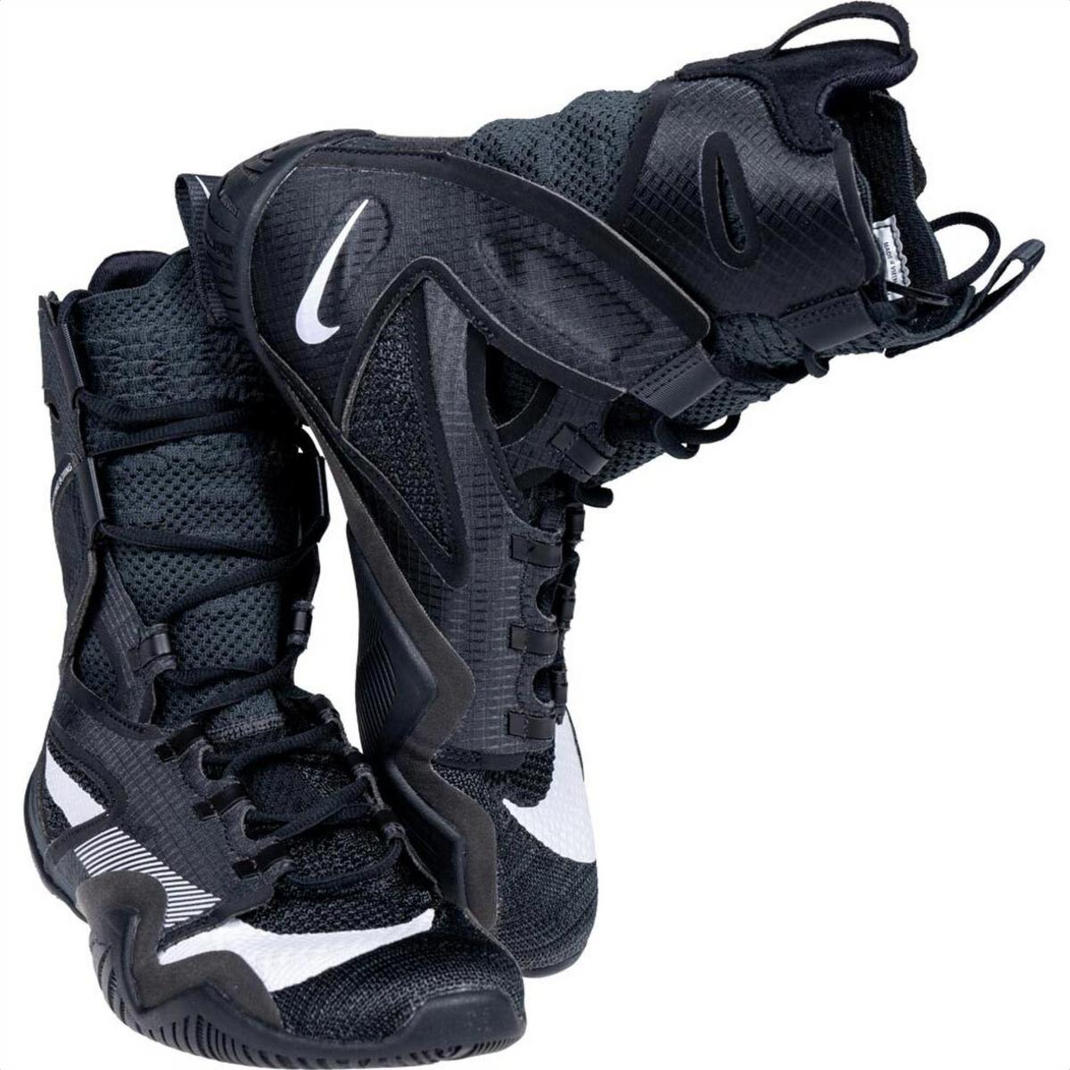 Nike Hyperko 2 black boxing shoes pair front view