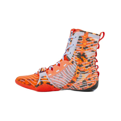 Nike Hyperko 2 boxing boots orange camo side view