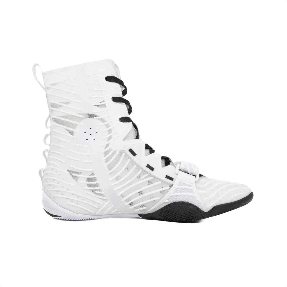 Nike Hyperko 2 boxing boots white and black sole detail