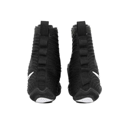 Nike Hyperko 2 boxing boots black and white pair side by side
