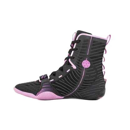Nike Hyperko 2 boxing boots black and pink sole detail