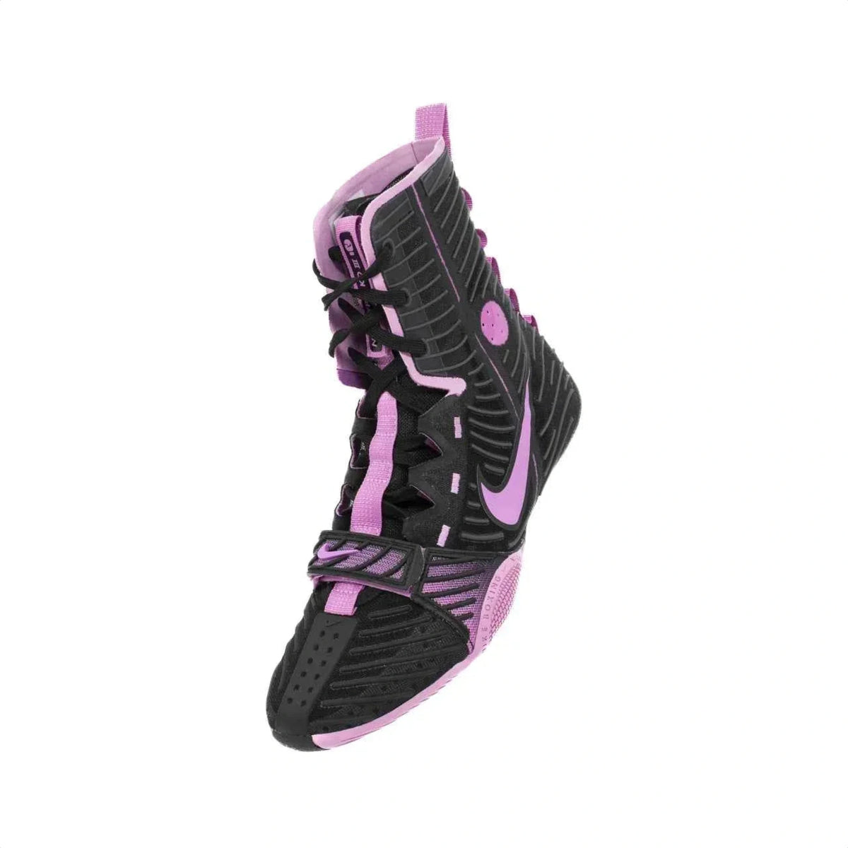 Nike Hyperko 2 boxing boots black and pink pair side by side