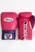 Guantes de boxeo Winning rosas y morados