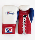 Winning Red with White Panel Boxing Gloves