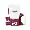 Gants de boxe Winning blanc et rose foncé